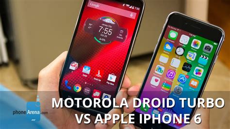 Motorola Droid Turbo 2 vs Apple iPhone 6S 